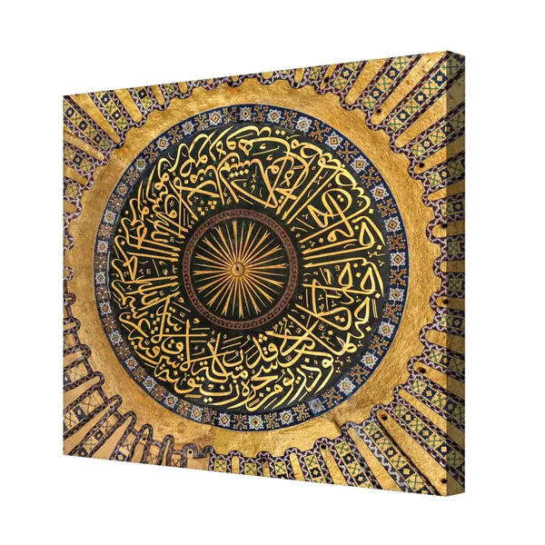 Wooden_Wall_Art_Canvas_Painting_With_Engineered_Wood_Frame