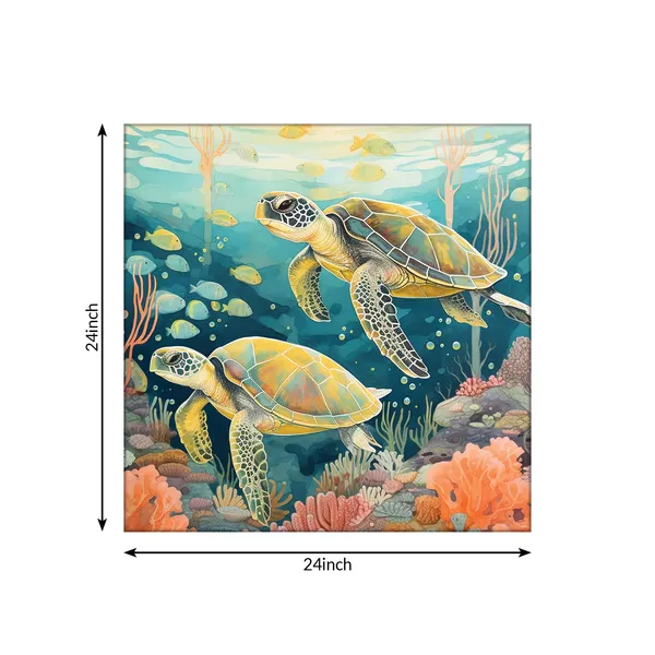 Wooden_Turtle_Wall_Art_Canvas_Painting