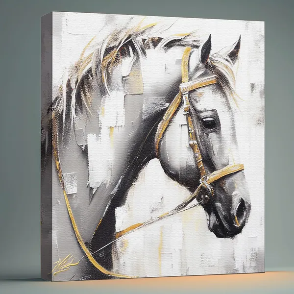 Wooden_Horse_Canvas_Wall_Art