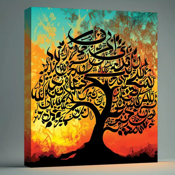 Wooden_Wall_Art_Muslim_Canvas_Painting