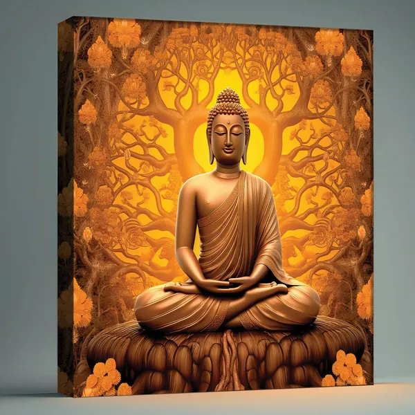 Buddha_Canvas_Wall_Art_Painting_With_Wooden_Frame