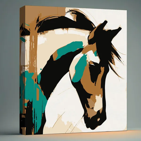 Wooden_Horse_Wall_Art_Painting