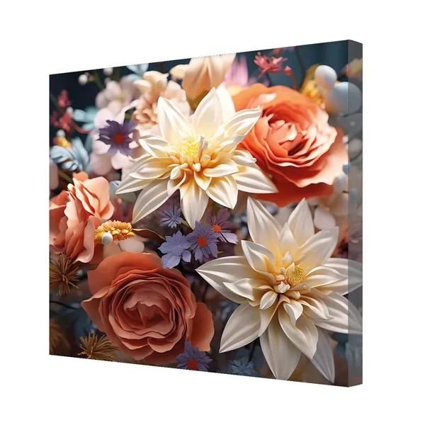 Wooden_Wall_Art_Canvas_Painting_With_Engineered_Wood_Frame