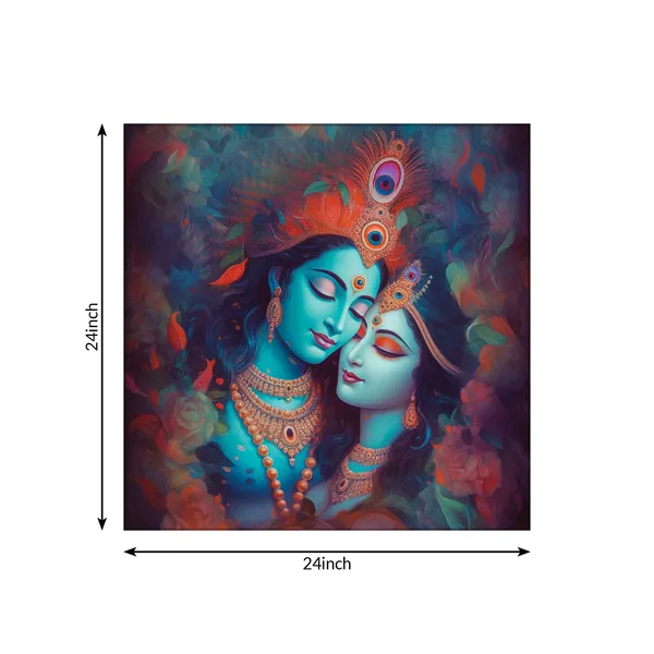 Radha_Krishna_Canvas_Painting_With_Wooden_Frame