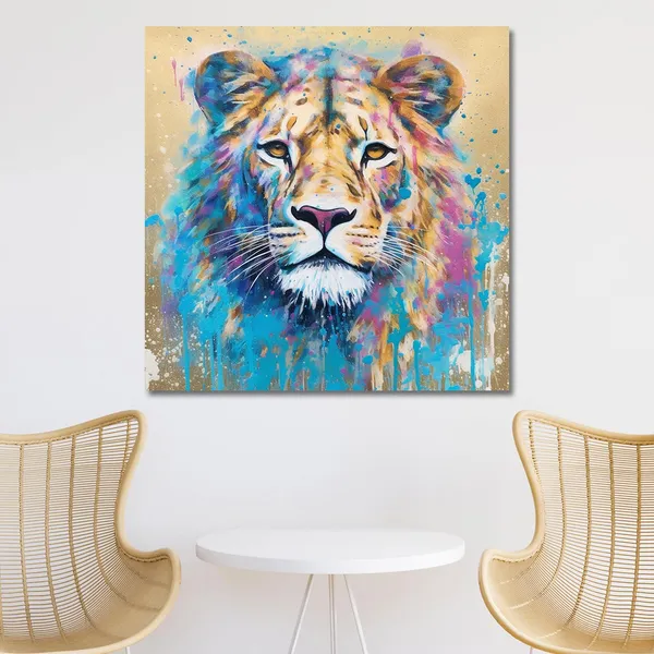 Wooden_Wall_Art_Canvas_Painting_With_Engineered_Wood_Frame