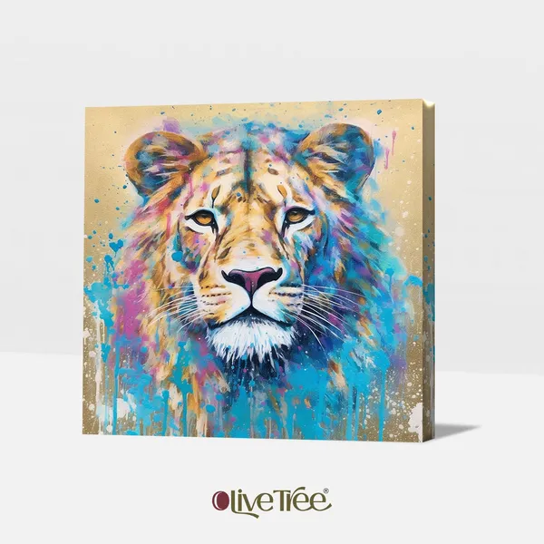 Wooden_Wall_Art_Canvas_Painting_With_Engineered_Wood_Frame