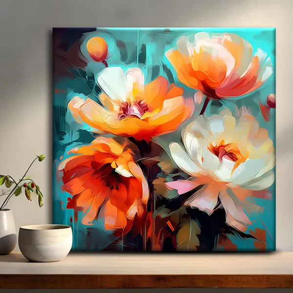 Wooden_Wall_Art_Canvas_Painting_With_Engineered_Wood_Frame
