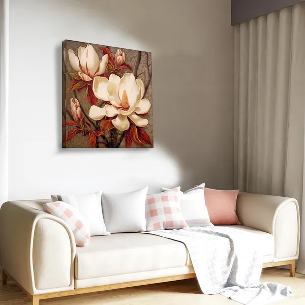 Wooden_Wall_Art_Canvas_Painting_With_Engineered_Wood_Frame