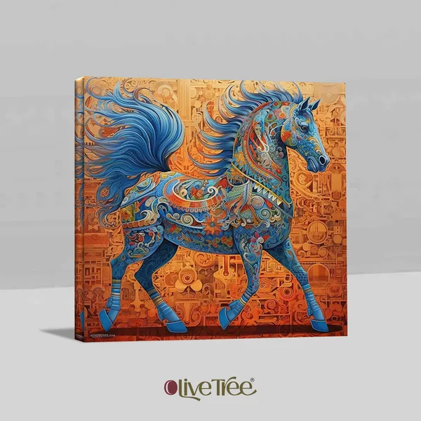 Wooden_Wall_Art_Canvas_Painting_With_Engineered_Wood_Frame