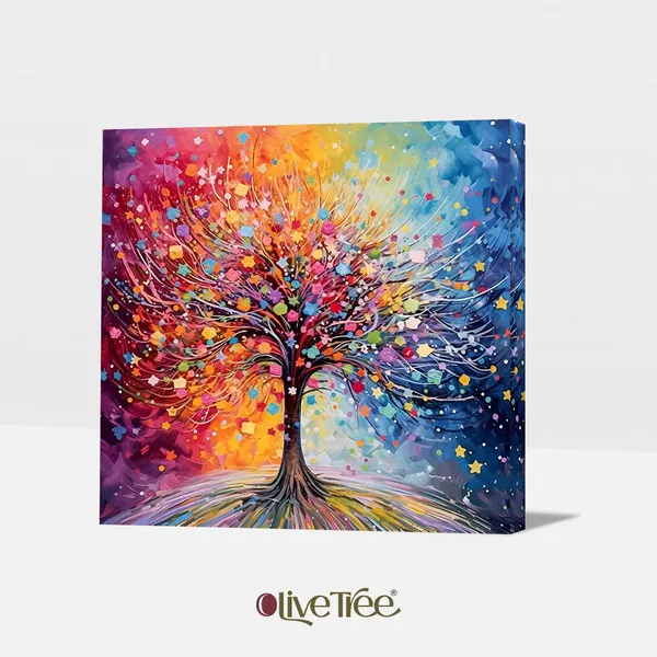 Wooden_Wall_Art_Canvas_Painting_With_Engineered_Wood_Frame