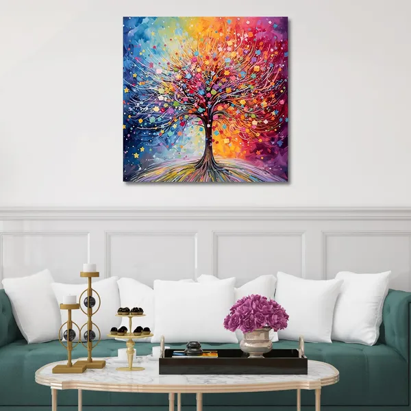Wooden_Wall_Art_Canvas_Painting_With_Engineered_Wood_Frame