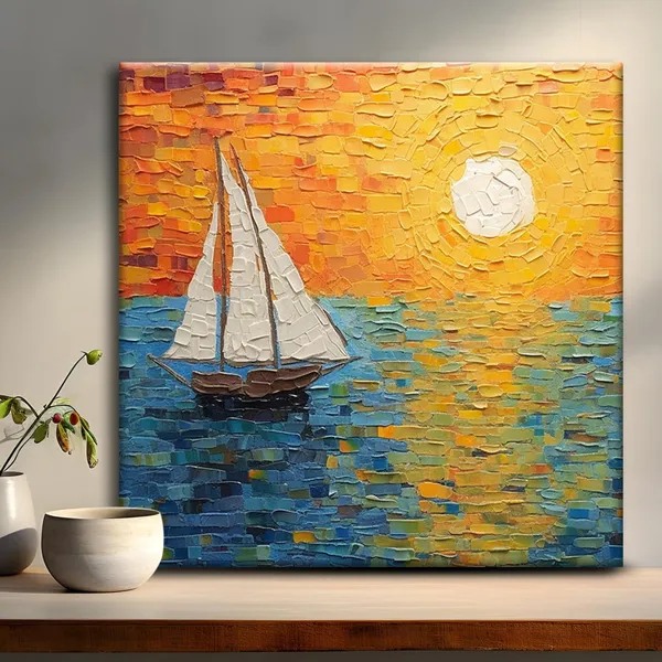 Wooden_Wall_Art_Canvas_Painting_With_Engineered_Wood_Frame