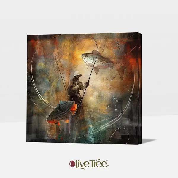 Wooden_Wall_Art_Canvas_Painting_With_Engineered_Wood_Frame