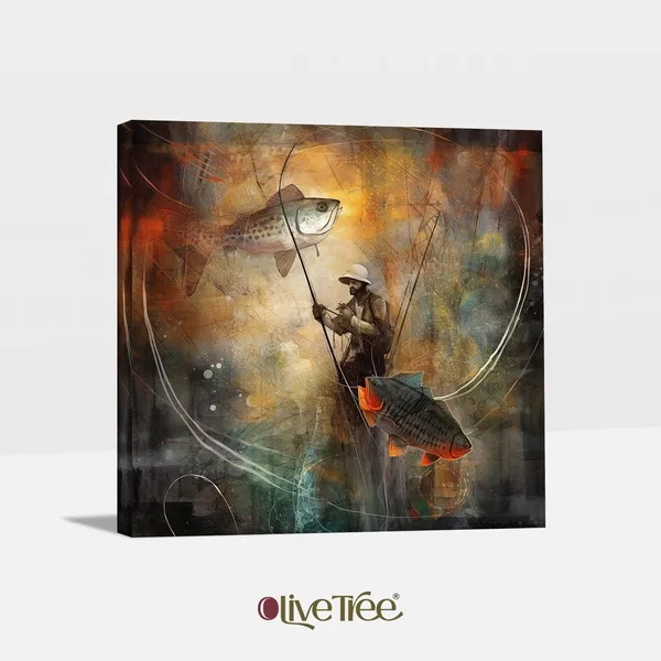 Wooden_Wall_Art_Canvas_Painting_With_Engineered_Wood_Frame