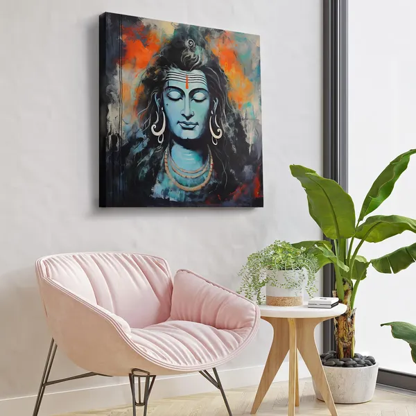 Wooden_Wall_Art_Canvas_Painting_With_Engineered_Wood_Frame