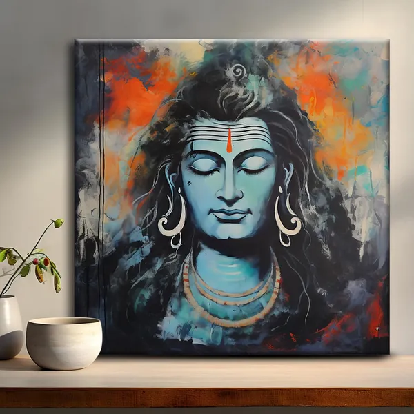 Wooden_Wall_Art_Canvas_Painting_With_Engineered_Wood_Frame