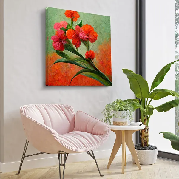 Wooden_Wall_Art_Canvas_Painting_With_Engineered_Wood_Frame