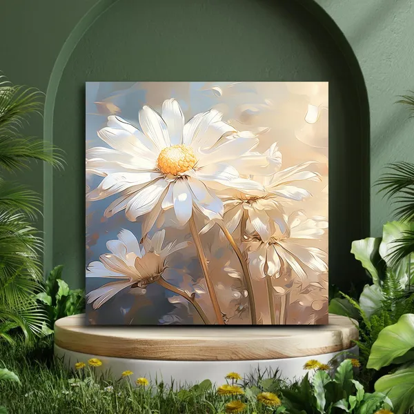 Wooden_Wall_Art_Canvas_Painting_With_Engineered_Wood_Frame