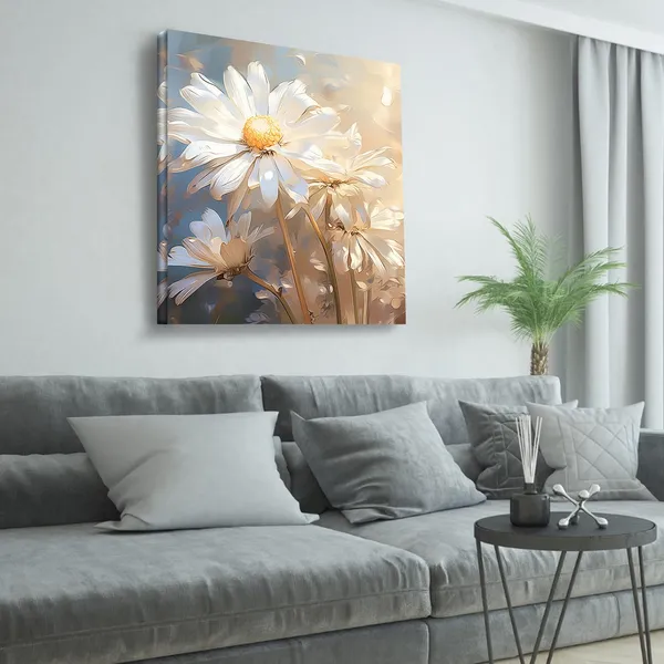 Wooden_Wall_Art_Canvas_Painting_With_Engineered_Wood_Frame