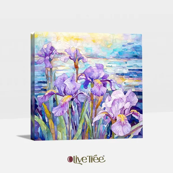 Wooden_Wall_Art_Canvas_Painting_With_Engineered_Wood_Frame