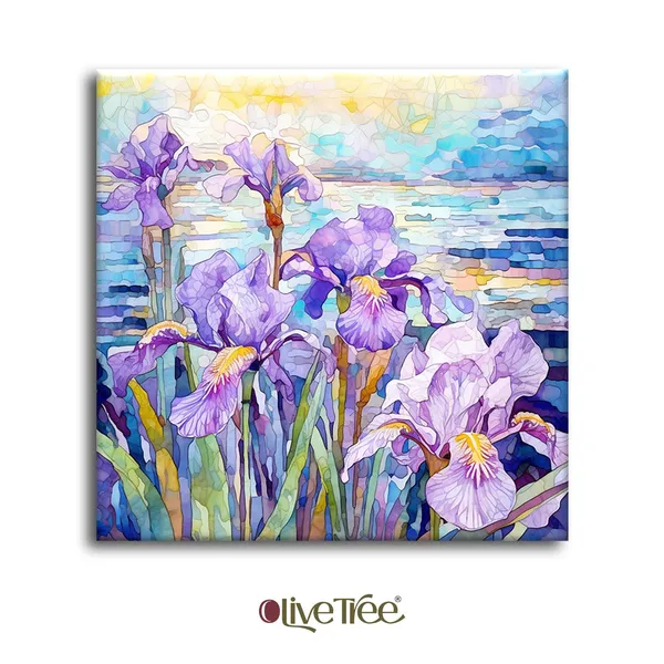 Wooden_Wall_Art_Canvas_Painting_With_Engineered_Wood_Frame