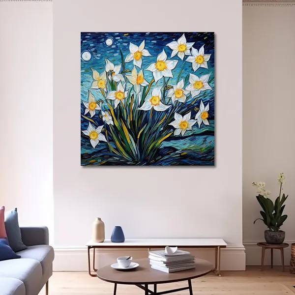 Wooden_Wall_Art_Canvas_Painting_With_Engineered_Wood_Frame