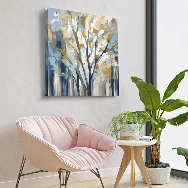 Wooden_Wall_Art_Canvas_Painting_With_Engineered_Wood_Frame