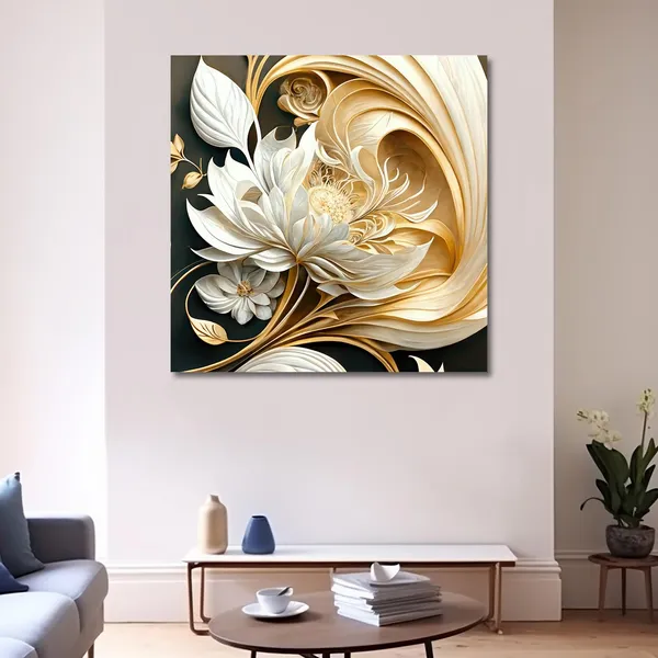 Wooden_Wall_Art_Canvas_Painting_With_Engineered_Wood_Frame