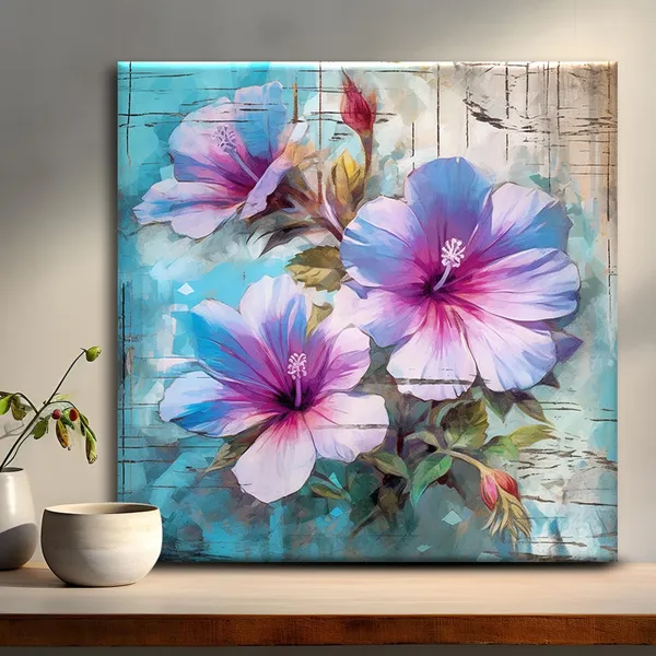 Wooden_Wall_Art_Canvas_Painting_With_Engineered_Wood_Frame