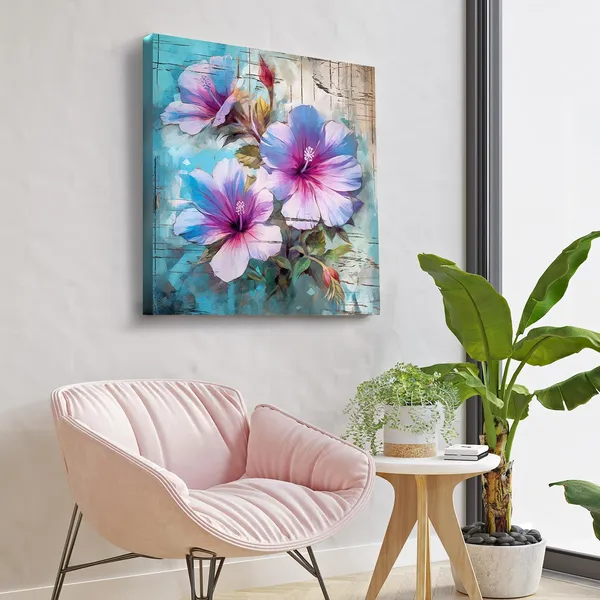 Wooden_Wall_Art_Canvas_Painting_With_Engineered_Wood_Frame