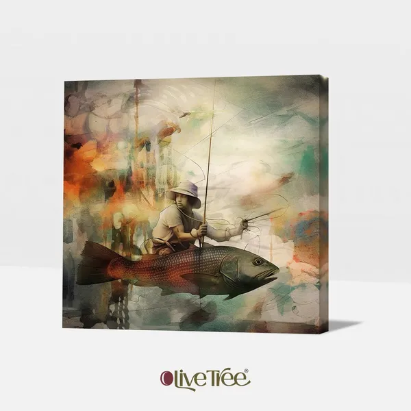 Wooden_Wall_Art_Canvas_Painting_With_Engineered_Wood_Frame