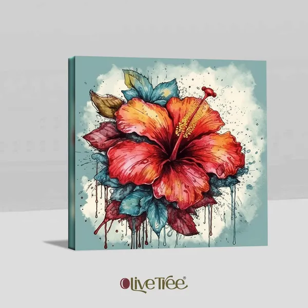 Wooden_Wall_Art_Canvas_Painting_With_Engineered_Wood_Frame