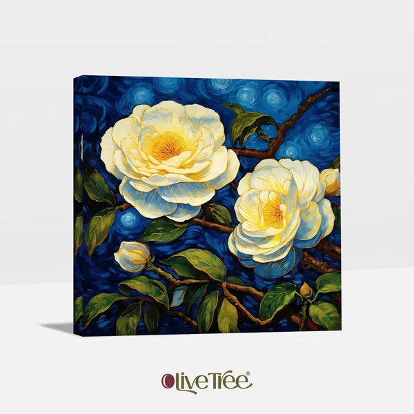 Wooden_Wall_Art_Canvas_Painting_With_Engineered_Wood_Frame