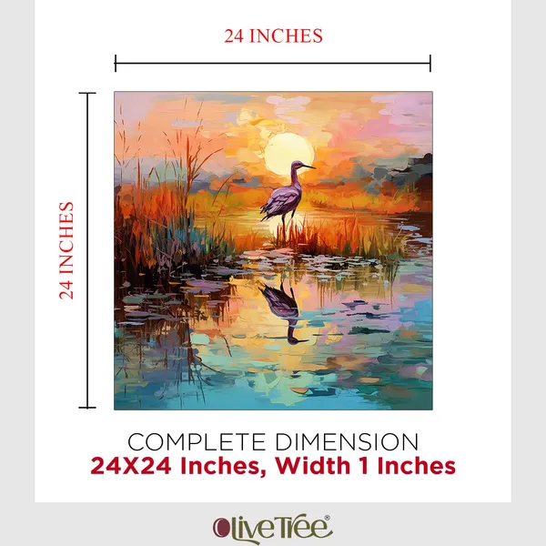 Wooden_Wall_Art_Canvas_Painting_With_Engineered_Wood_Frame