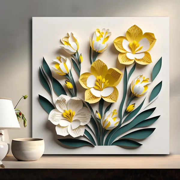 Wooden_Wall_Art_Canvas_Painting_With_Engineered_Wood_Frame