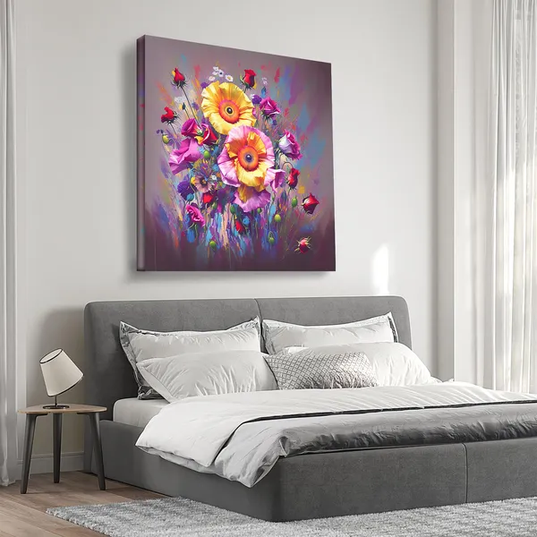 Wooden_Wall_Art_Canvas_Painting_With_Engineered_Wood_Frame