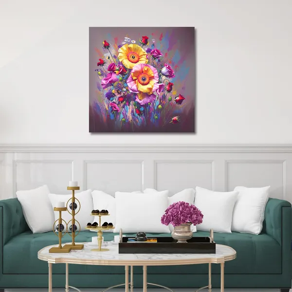 Wooden_Wall_Art_Canvas_Painting_With_Engineered_Wood_Frame