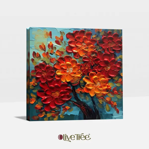 Wooden_Wall_Art_Canvas_Painting_With_Engineered_Wood_Frame