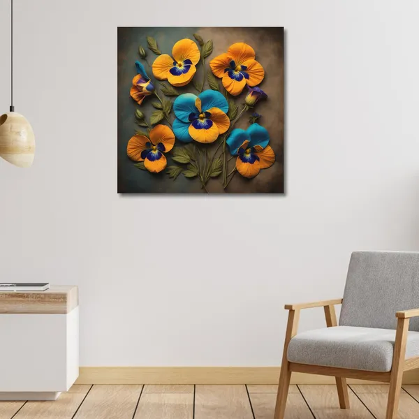 Wooden_Wall_Art_Canvas_Painting_With_Engineered_Wood_Frame
