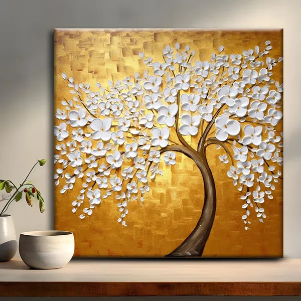 Wooden_Wall_Art_Canvas_Painting_With_Engineered_Wood_Frame