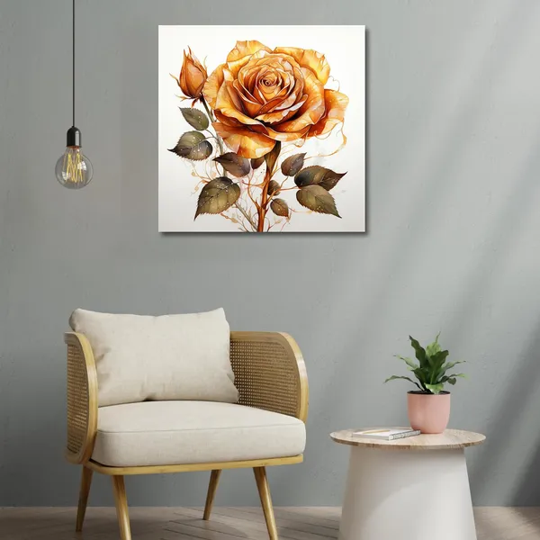 Wooden_Wall_Art_Canvas_Painting_With_Engineered_Wood_Frame