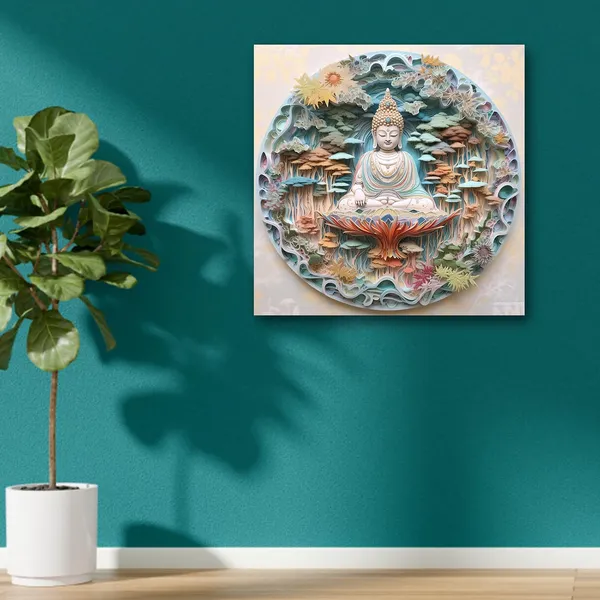 Wooden_Wall_Art_Canvas_Painting_With_Engineered_Wood_Frame