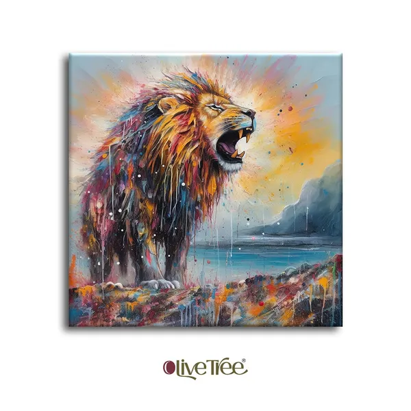 Wooden_Wall_Art_Canvas_Painting_With_Engineered_Wood_Frame