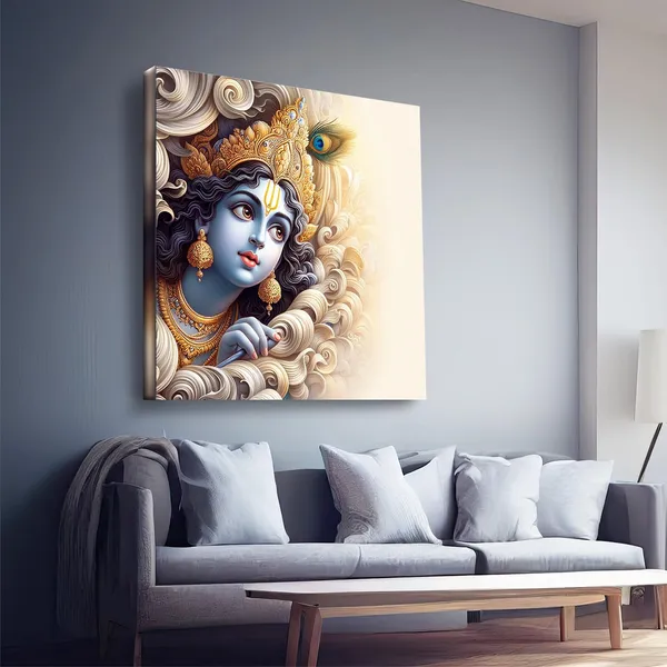 Wooden_Wall_Art_Canvas_Painting_With_Engineered_Wood_Frame