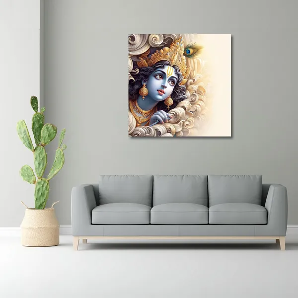 Wooden_Wall_Art_Canvas_Painting_With_Engineered_Wood_Frame
