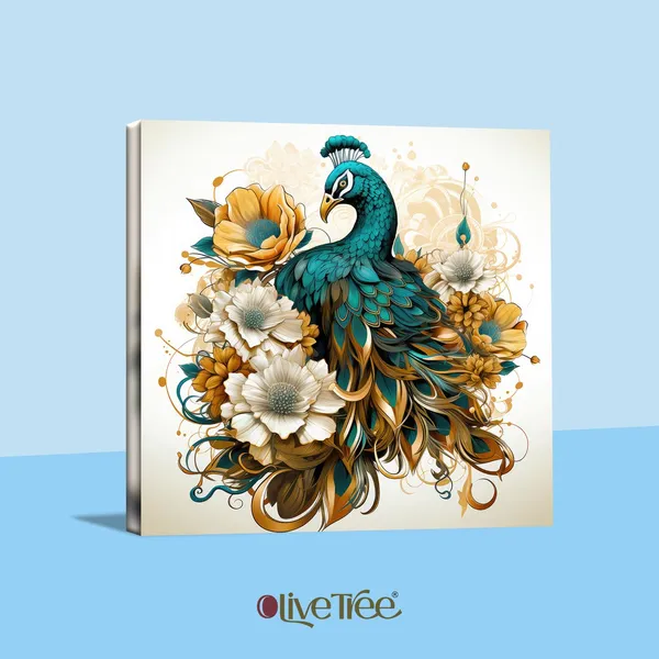 Wooden_Wall_Art_Canvas_Painting_With_Engineered_Wood_Frame