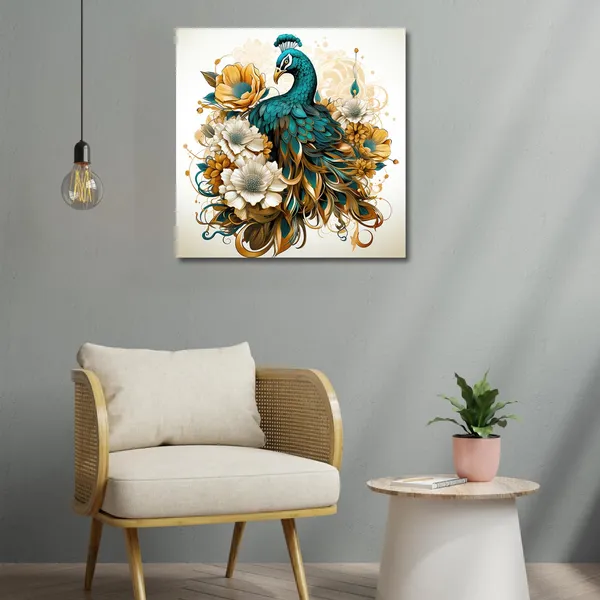 Wooden_Wall_Art_Canvas_Painting_With_Engineered_Wood_Frame