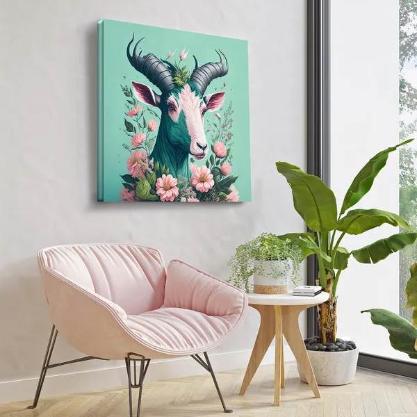 Wooden_Wall_Art_Canvas_Painting_With_Engineered_Wood_Frame