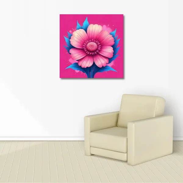 Wooden_Wall_Art_Canvas_Painting_With_Engineered_Wood_Frame