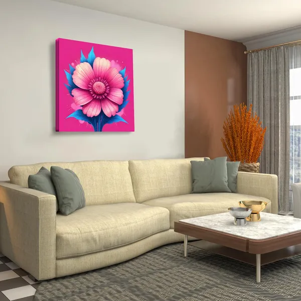 Wooden_Wall_Art_Canvas_Painting_With_Engineered_Wood_Frame